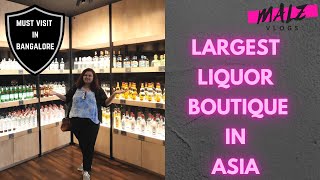 TONIQUE  LARGEST LIQUOR BOUTIQUE IN ASIA  MUST VISIT IN BANGALORE [upl. by Alisha190]