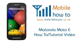 How To Manage Text Message Settings  Motorola Moto E [upl. by Llewellyn601]