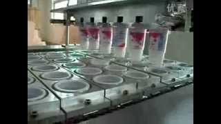 Jelly Cup Filling amp Sealing Machine 6 cup [upl. by Anelam360]