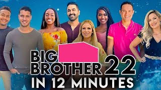 BIG BROTHER 22 ALL STARS in 12 Minutes [upl. by Aihsenat]