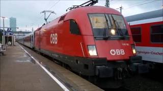 Züge in HamburgAltona mit Taurus BR101 mit CNL uvm [upl. by Ynffit]