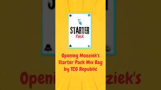 Opening Moozieks Starter Pack Mix Bag by TCG Republic pokemoncards tradingcards shorts pokémon [upl. by Tal176]