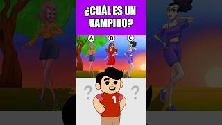 ¿CUÁL ES UN VAMPIRO trivia quiz [upl. by Atniuqal]