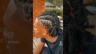 Starter Lock Journey 6months after shortsfeed ynshair dreadlocks locs haircare dreads [upl. by Arjun803]