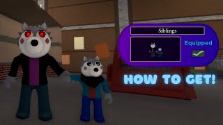 HOW TO GET THE SECRET SIBLINGS SKIN IN PIGGY BOOK 2 BUT 100 PLAYERS FACTORY UPDATE [upl. by Feune248]