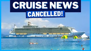 CRUISE NEWS Cruise Ship Outbreak Royal Caribbean Cancels Tours NCL Urges amp MSC Departure Changes [upl. by Gnilrets]