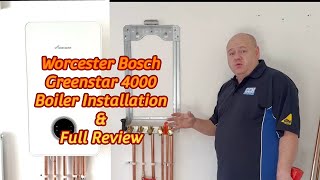 Worcester Bosch Greenstar 4000 Boiler Installation amp Full Review  Heatable [upl. by Peta]