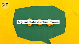 Argumentatiestructuur maken  Mr Chadd Academy [upl. by Nishom981]