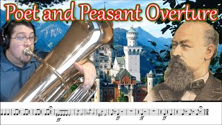 Poet and Peasant Overture Franz Von Suppe tuba brass orchestra [upl. by Nadabb565]