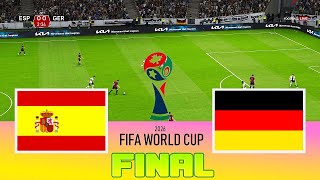 SPAIN vs GERMANY  Final FIFA World Cup 2026  Full Match All Goals  Football Match [upl. by Supple]