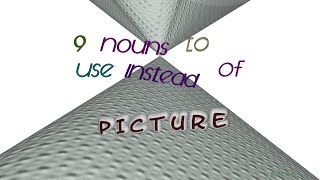 picture  11 nouns with the meaning of picture sentence examples [upl. by Aropizt33]