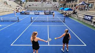 2023 DUPR Collegiate Pickleball Nationals  Group  TCU vs CUBoulder  Womens Doubles  Game 1 [upl. by Bywoods]