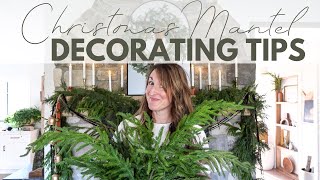 5 Christmas Mantel Designs YOU Can Do  Christmas Mantel Decorating Ideas 2022 [upl. by Nnair]