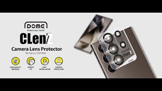 Whitestone ClenZ for S24 Ultra Installation Camera Protectors [upl. by Lennahc]