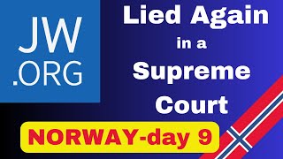 JWorg Gave False Testimony in Norway Court [upl. by Randal]