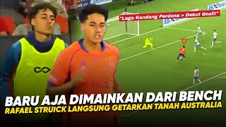 Debut Rafael Struick Langsung Cetak Gol  Gilanya Struick Merubah Tempo Permainan Brisbane Roar [upl. by Adikam985]