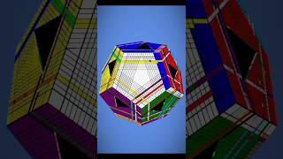 Dodecahedron cube 1×1 to 19×19 cubber puzzle shorts [upl. by Alrick232]