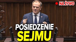 Posiedzenie Sejmu NA ŻYWO [upl. by Stannfield532]