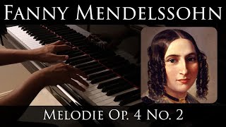 Fanny Mendelssohn  Melodie Op 4 No 2 Estonia L210 [upl. by Lledal669]