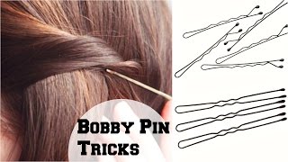 How To  Use Bobby Pins And Hair Pins Correctly So They Are Not Seen Easy Tips amp Tricks [upl. by Rohclem887]