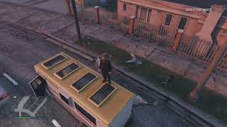 GTA V Mexican NPC Kills Aztecas [upl. by Lleumas57]