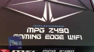 How to enable amp disable Intel Turbo Boost MSI Gaming Edge Wifi motherboard Z490 find it bios [upl. by Georgetta]