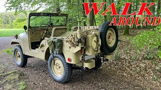 Willys Jeep M38A1  WALK AROUND MAY 2021 [upl. by Salzhauer16]