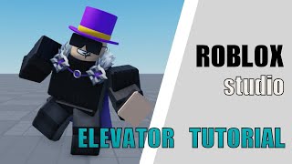 Roblox Studio Elevator Tutorial How to use the click detector function [upl. by Jemimah]