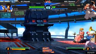 UFGT9  AGE  Romance Vs AS  Reynald  KOF XIII Grand Finals [upl. by Bryanty557]