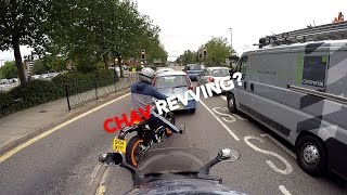 Chav Revving his bike Not sure why lol Possible EFI issues [upl. by Anitsirc]