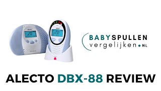 Alecto DBX88 babyfoon review nederlands [upl. by Yvan975]