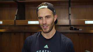 Kraken Sound Alex Wennberg  Oct 1 2022 Postgame [upl. by Hamish]