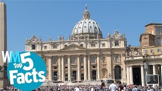 Top 5 ​Surprising Facts About the Vatican​ [upl. by Aierbma]