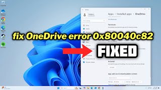 FIXED OneDrive error 0x80040c82 in windows 1011 [upl. by Rivera]