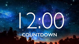 12 Minute Timer with Relaxing Music and Alarm 🎵⏰ [upl. by Masterson]
