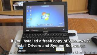 ASUS Eee PC T101MT  OS and RAM Upgrade Tutorial [upl. by Akemor804]