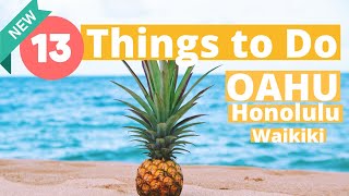 13 Things to Do in Hawaii 2024  From a Local Resident  OAHU [upl. by Borreri]