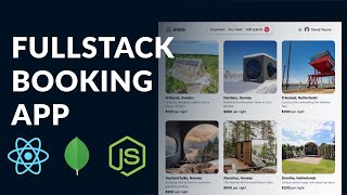 Build a Fullstack Booking App using MERN mongo express react node [upl. by Fini963]