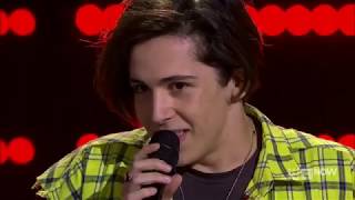 Blind Audition Aydan Calafiore Despacito The Voice Australia 2018 New [upl. by Sibell]