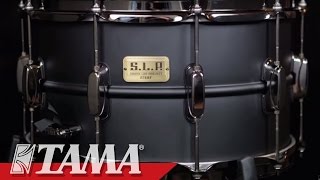 TAMA SLP Big Black Steel Snare Drum [upl. by Thetos]