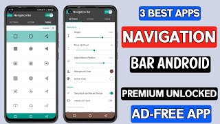 3 Best Free Navigation Bar Apps for Android [upl. by Atil]