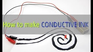 How to make CONDUCTIVE INK easy [upl. by Laurent]