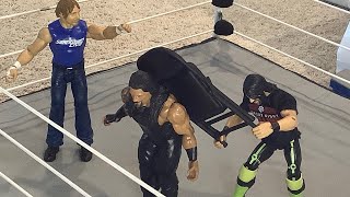 10 Years Ago Today Seth Rollins Betrays the Shield STOP MOTION RECREATION [upl. by Bealle]