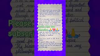 HOW TO EASILY IMPROVE YOUR CURSIVE HANDWRITING 💯  cursivewriting shorts viral youtubeshorts [upl. by Giulia]