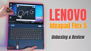 Versatilidad total Lenovo Ideapad Flex 5 Unboxing amp Review [upl. by Ballinger199]