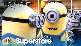 Superstore  What Happens in a Minions Suit Episode Highlight [upl. by Acired]