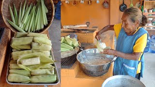 Me Agarro Un Fuerte AGUACERO Haciendo TAMALES DE ELOTE Para Un Buen Desayuno Con Cafe Caliente [upl. by Assira394]