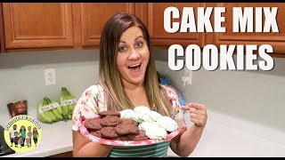 EASY amp SIMPLE CAKE MIX COOKIE RECIPES  COOK WITH ME  CRINKLE COOKIE RECIPE  ROLO COOKIE RECIPE [upl. by Lonne750]