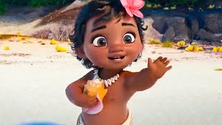 MOANA All Movie Clips 2016 [upl. by Ahsikan]