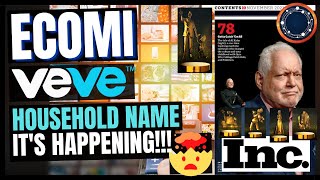 Ecomi  OMI  VEVE INC MAGAZINE amp MORE HUGE NEWS  Household Name In The Making 🤑 [upl. by Ruscio990]